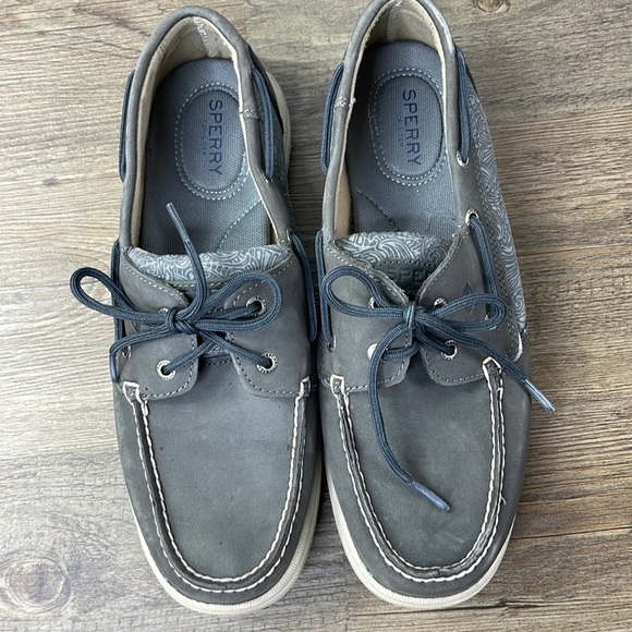 Sperry Women’ Top-Sider Intrepid Dark Grey Boat Shoes, size 10 - Picture 4 of 10